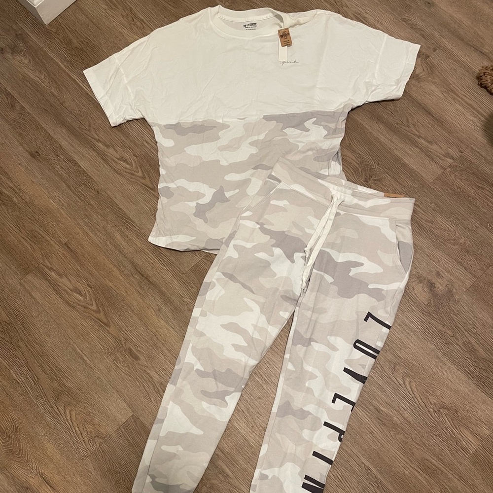 PINK Victoria's Secret White Tee